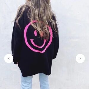 Ascot & Hart Smiley Cardigan